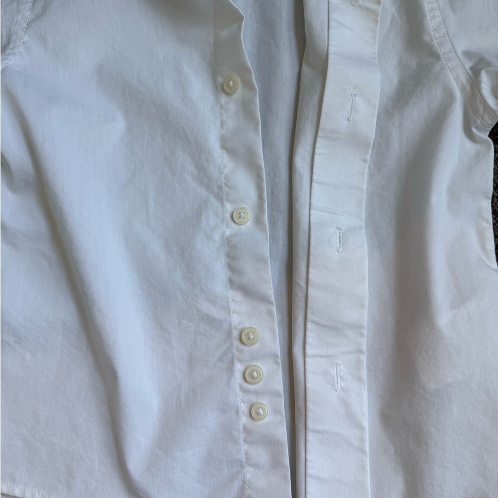 Calvin Klein White Button Down Shirt Classic Design - Picture 4 of 4
